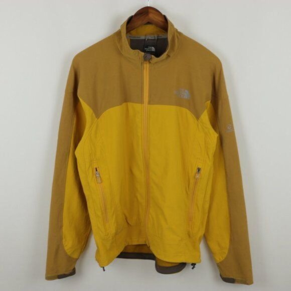 The North Face Flight Series Apex Men's Medium Yellow Full Zip Athletic Jacket - Picture 1 of 11